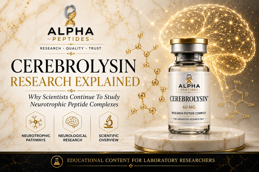 Cerebrolysin Research Explained: Why Scientists Continue To Study Neurotrophic Peptide Complexes