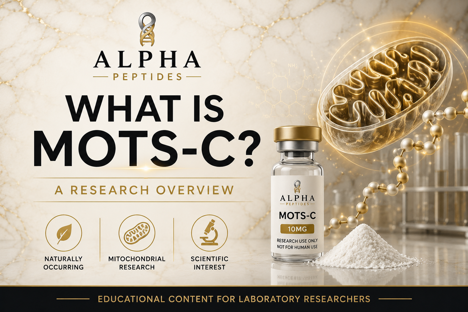 What Is MOTS-C? A Research Overview