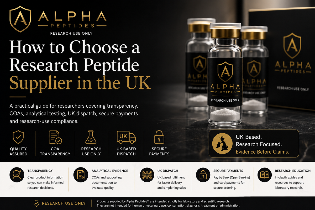 Where to Buy Research Peptides in the UK: A Supplier Checklist