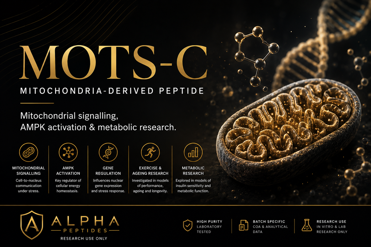 MOTS-C Research Overview: Mitochondrial Signalling & Metabolic Research