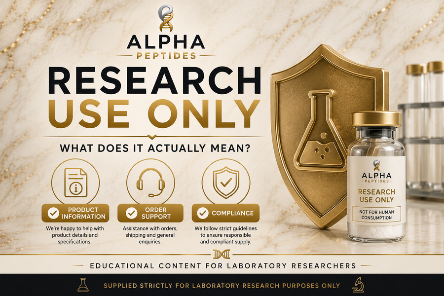 Research Use Only: What Does It Actually Mean?