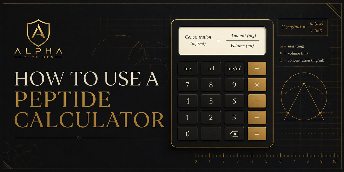 How to use a peptide calculator for laboratory research