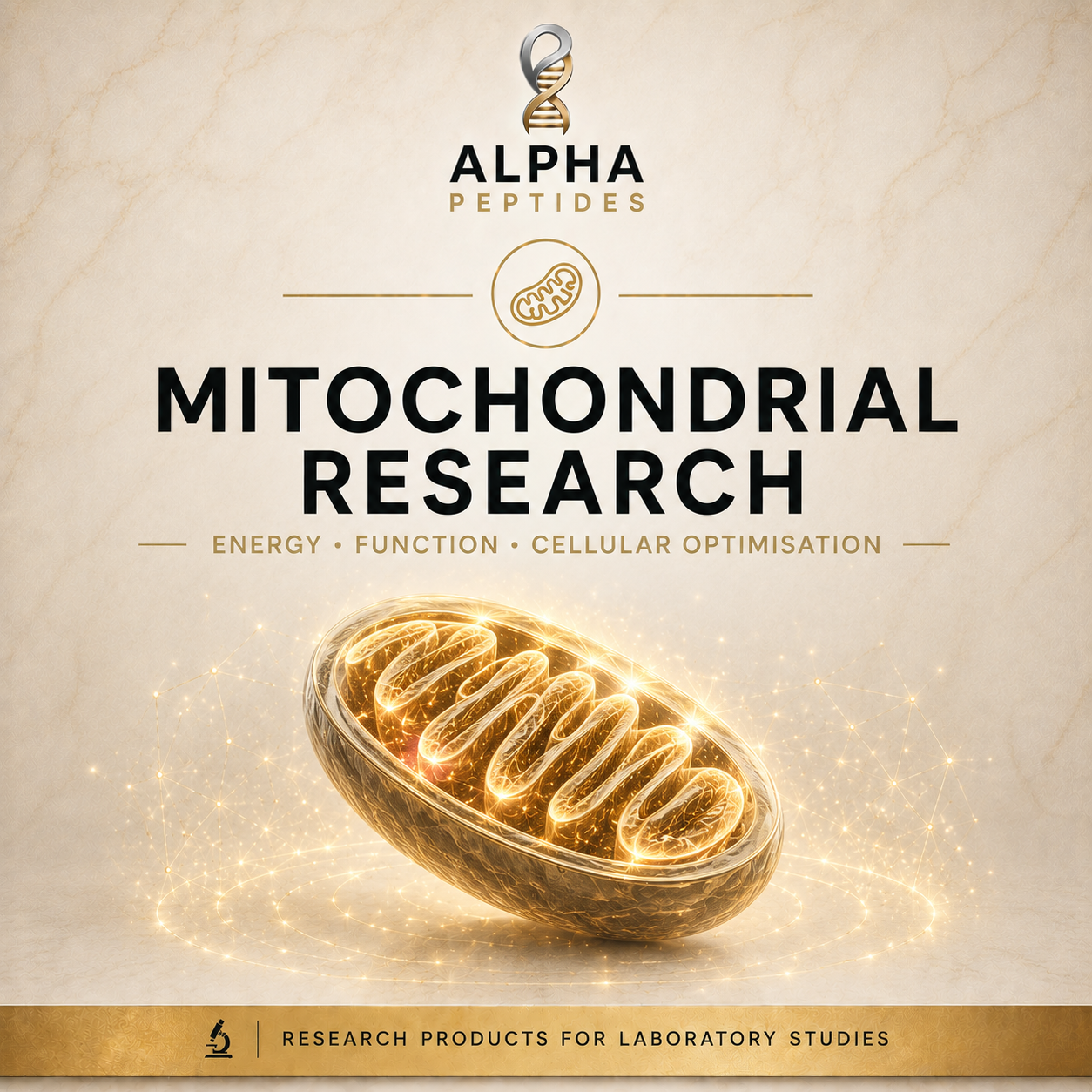 Mitochondrial Research collection featuring cellular energy, mitochondrial function and ATP production research compounds