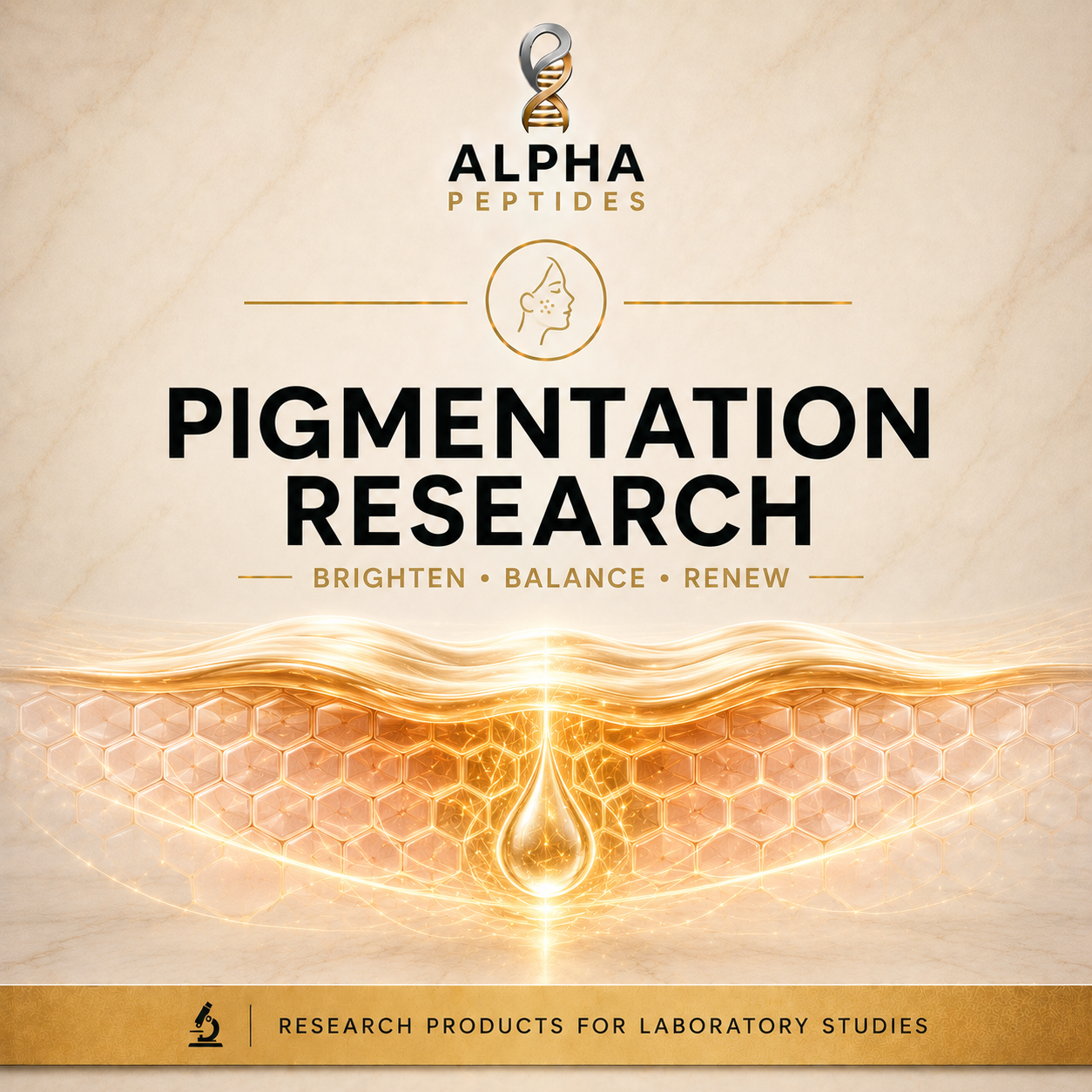 Pigmentation Research collection featuring melanogenesis, melanocortin receptor signalling and pigmentation pathway research compounds