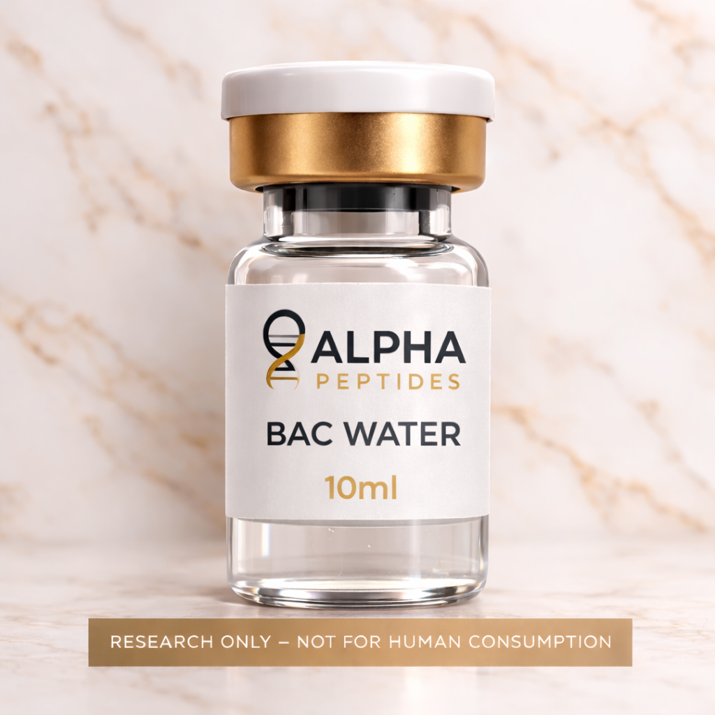 Bacteriostatic Water 10ml – Research-Grade Sterile Diluent for Peptide Reconstitution | Alpha Peptides