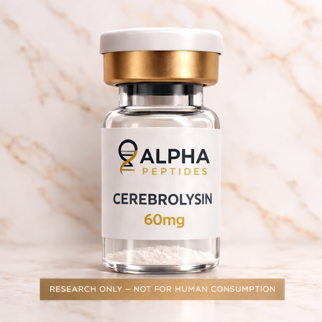 Cerebrolysin 60mg – Neurotrophic Research Peptide Complex | High Purity | Alpha Peptides