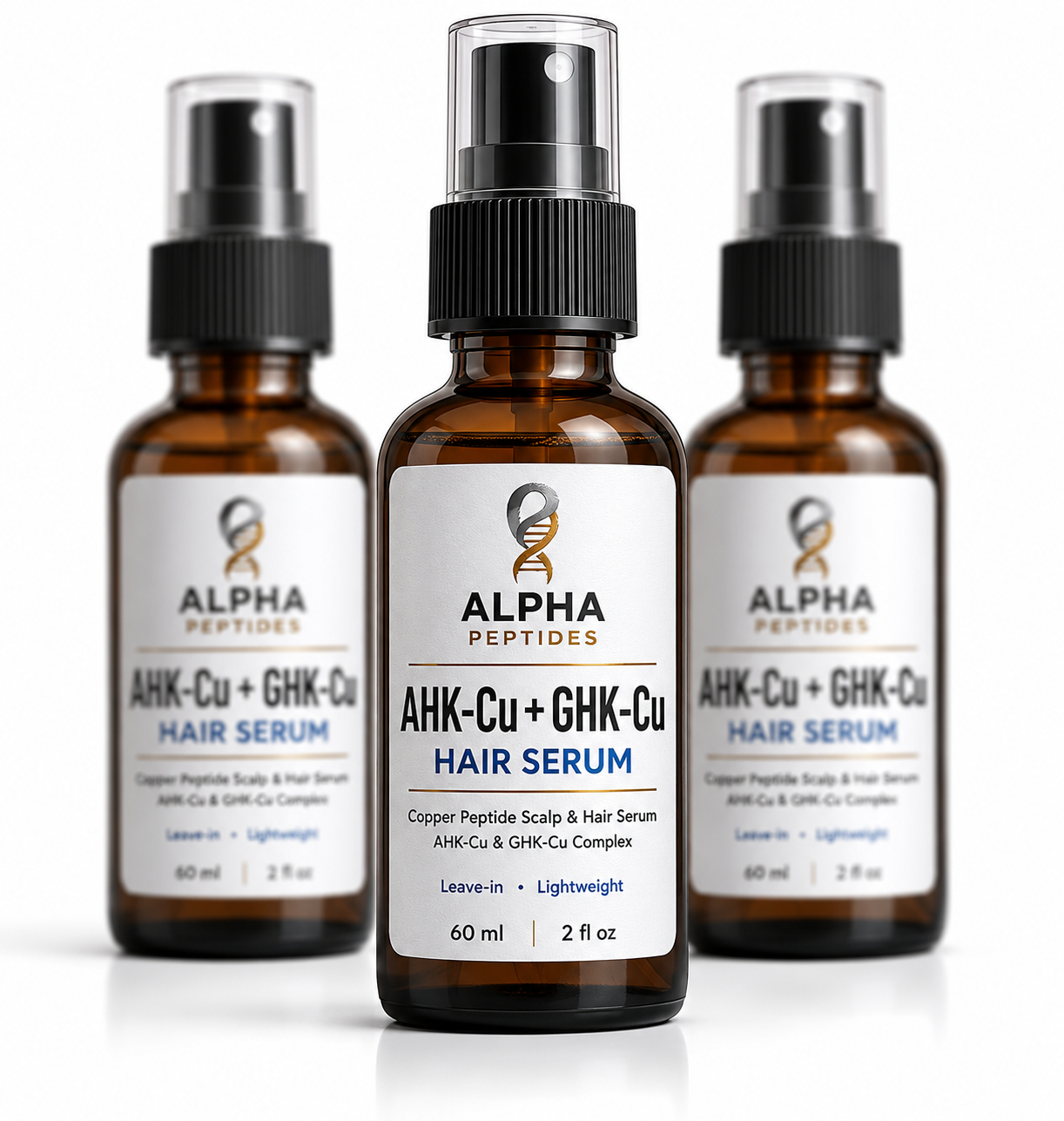 AHK-Cu + GHK-Cu Copper Peptide Hair Serum