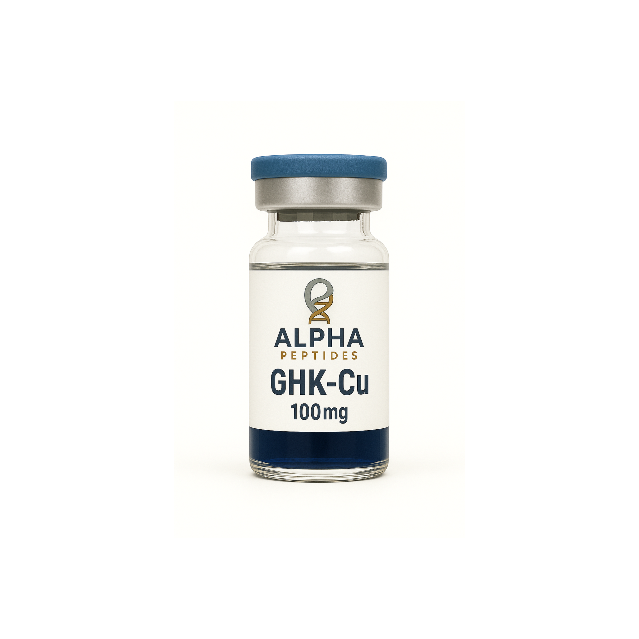 GHK-Cu 100mg – High-Purity Copper Peptide for Skin, Tissue & Cellular Regeneration Research | Alpha Peptides