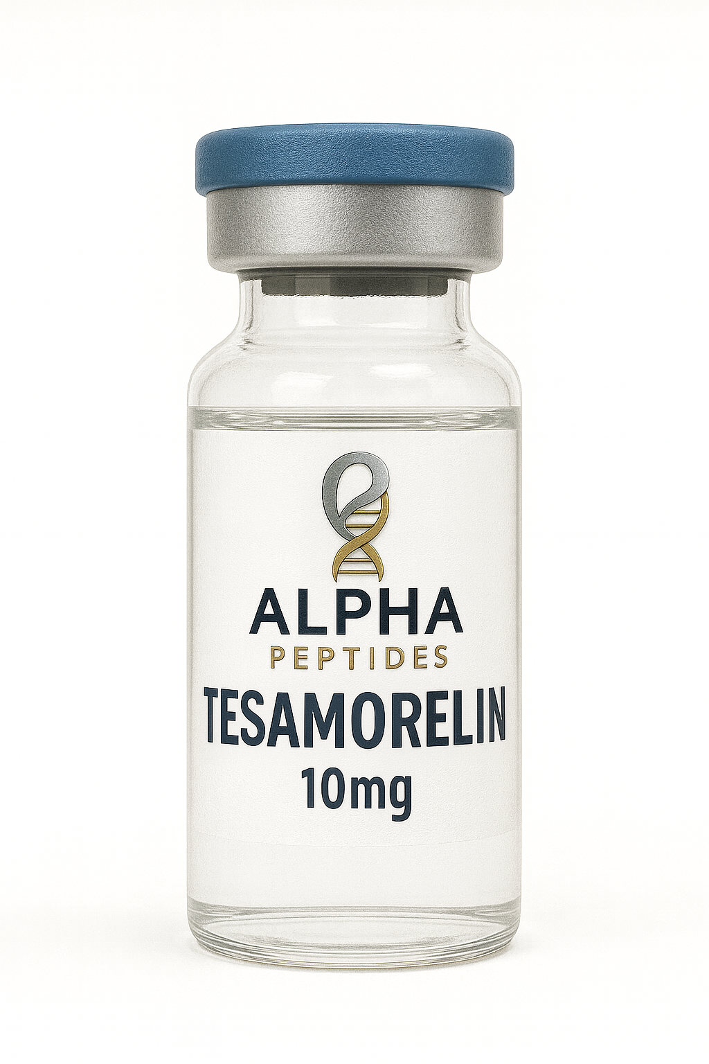 Tesamorelin 10mg – High-Purity GHRH Analogue Research Peptide for Growth Hormone & Metabolic Studies | Alpha Peptides