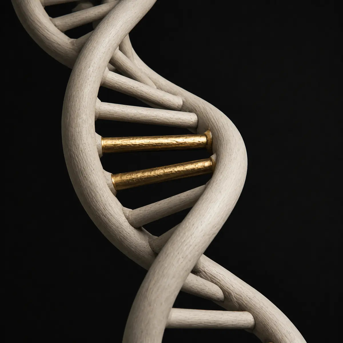 Sculptural cellular imagery representing longevity research