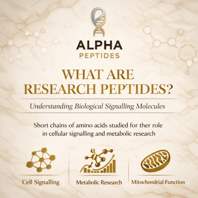 What Are Research Peptides? Mechanisms, Uses, and Scientific Interest