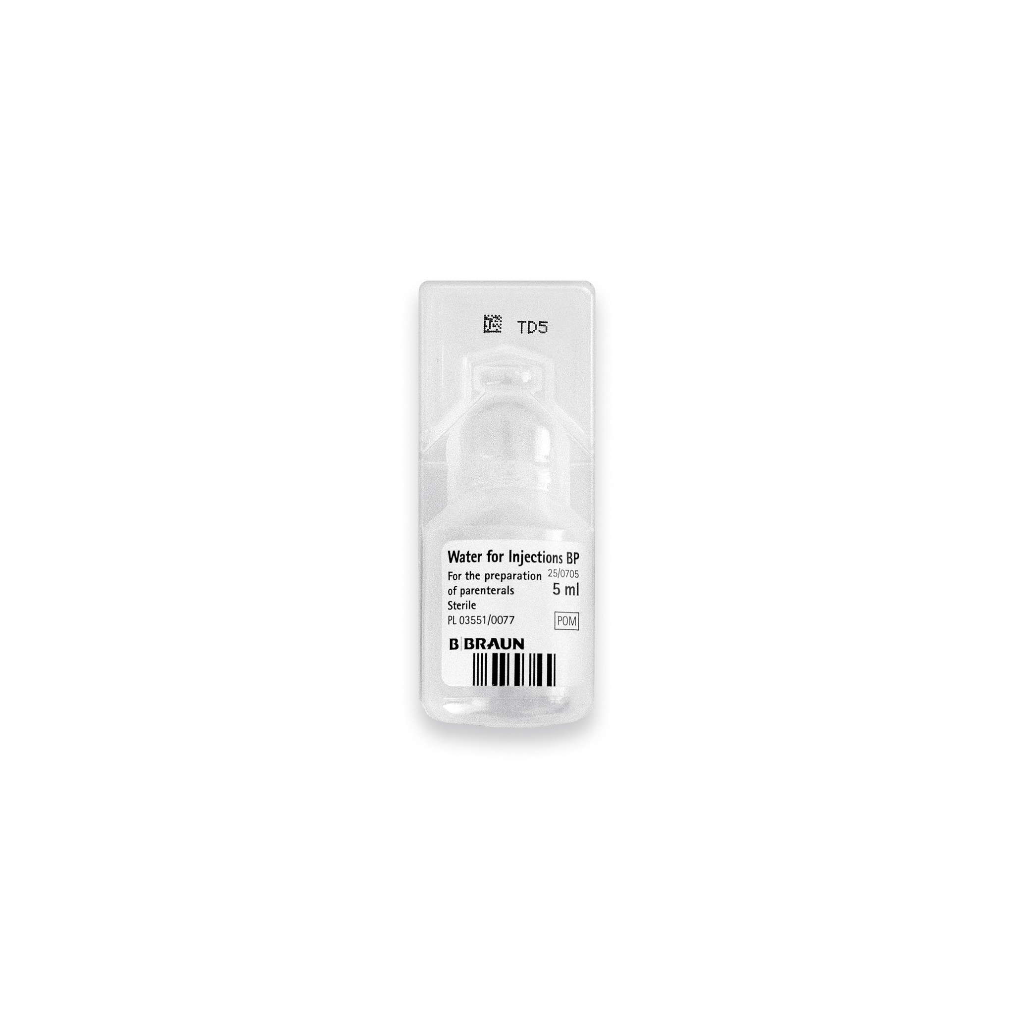 Sterile Water 5ml ampoule