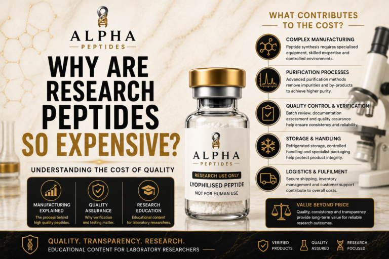 Why Are Research Peptides So Expensive? Understanding The Cost Of Quality