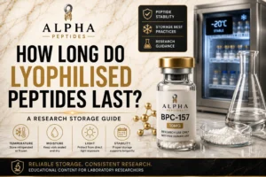 How Long Do Lyophilised Peptides Last? A Research Storage Guide