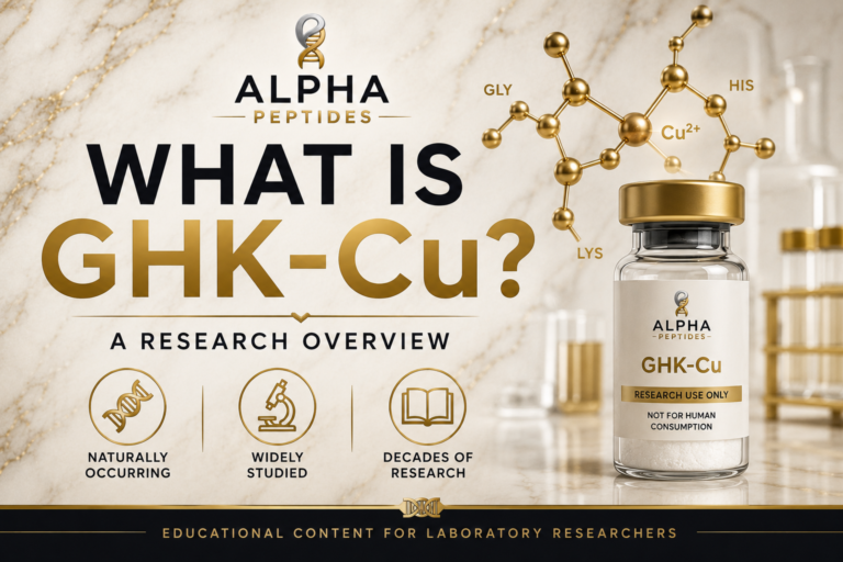 What Is GHK-Cu? A Research Overview