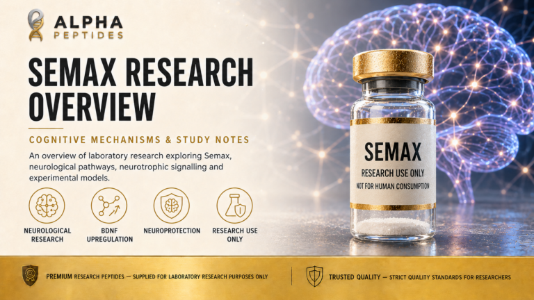 Semax Research Overview: Cognitive Mechanisms & Study Notes