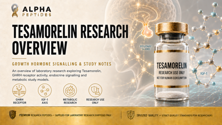 Tesamorelin Research Overview: GHRH, Growth Hormone & IGF-1 Signalling