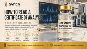 How to Read a Certificate of Analysis (COA): A Guide for Researchers