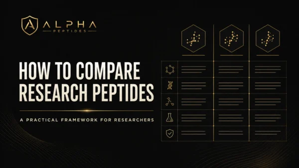 How to Compare Research Peptides: A Practical Framework for Researchers