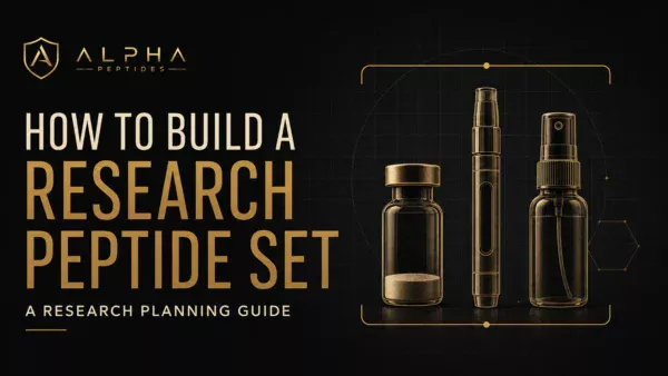 How to Build a Research Peptide Set: A Research Planning Guide